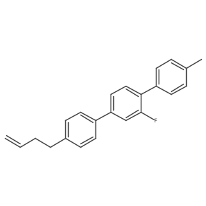 4''-(3-Buten-1-yl)-2'-fluoro-4-methyl-1,1':4',1''-terphenyl Structure