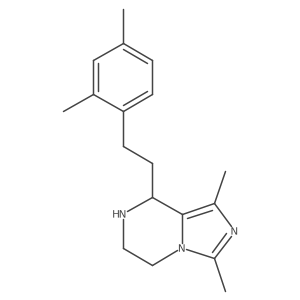 8-[2-(2,4-Dimethylphenyl)ethyl]-1,3-dimethyl-5,6,7,8-tetrahydroimidazo[1,5-a]pyrazine结构式