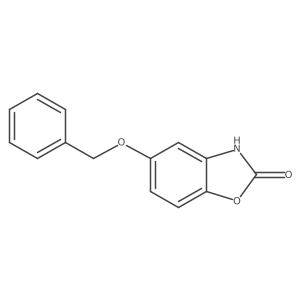 5-Benzyloxy-3H-benzooxazol-2-one Structure