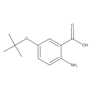 2-Amino-5-(tert-butoxy)benzoic acid Structure