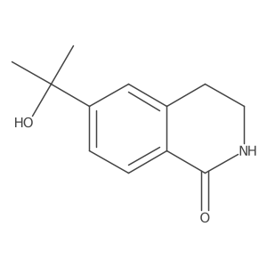 6-(1-Hydroxy-1-methyl-ethyl)-3,4-dihydro-2H-isoquinolin-1-one结构式