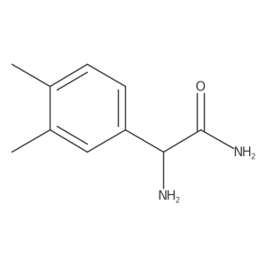 2-Amino-2-(3,4-dimethylphenyl)acetamide Structure