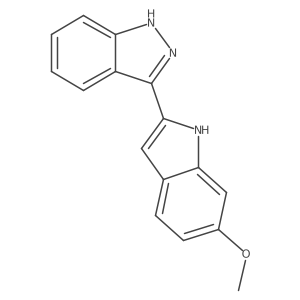 3-(6-methoxy-1H-indol-2-yl)-1H-indazole Structure