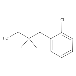 3-(2-Chlorophenyl)-2,2-dimethylpropan-1-ol Structure