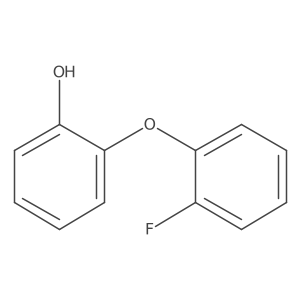 2-(2-Fluorophenoxy)phenol结构式