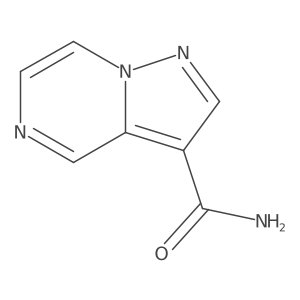 Pyrazolo[1,5-a]pyrazine-3-carboxamide Structure
