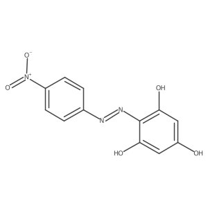 2-[(4-Nitrophenyl)diazenyl]benzene-1,3,5-triol Structure