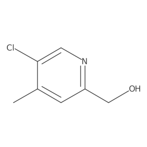 (5-Chloro-4-methylpyridin-2-yl)methanol Structure