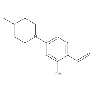 2-Hydroxy-4-(4-methyl-1-piperazinyl)benzaldehyde结构式