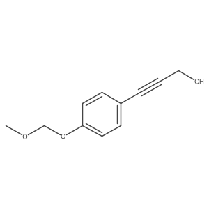 3-(4-(Methoxymethoxy)phenyl)prop-2-yn-1-ol Structure