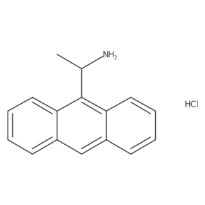 (1R)-1-anthracen-9-ylethanamine;hydrochloride Structure