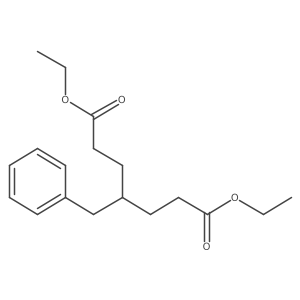 Diethyl 4-benzylheptanedioate结构式