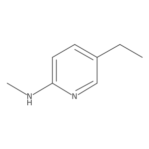 5-Ethyl-N-methyl-2-pyridinamine Structure