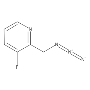 2-(Azidomethyl)-3-fluoropyridine结构式