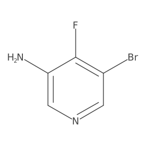 5-Bromo-4-fluoropyridin-3-amine Structure