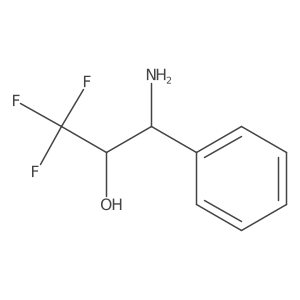 (2R,3R)-3-Amino-1,1,1-trifluoro-3-phenyl-2-propanol结构式