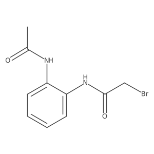 N-[2-(Acetylamino)phenyl]-2-bromoacetamide结构式