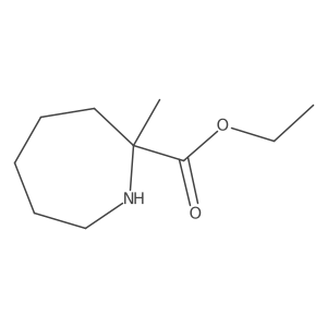 Ethyl 2-methylazepane-2-carboxylate结构式
