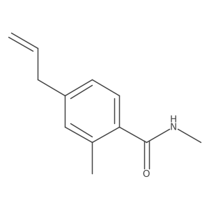 N,2-dimethyl-4-(prop-2-en-1-yl)benzamide Structure