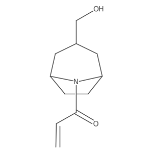 1-[3-(Hydroxymethyl)-8-azabicyclo[3.2.1]octan-8-yl]prop-2-en-1-one Structure