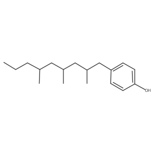 4-(2,4,6-Trimethylnonyl)phenol Structure