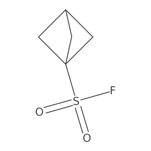 Bicyclo[1.1.1]pentane-1-sulfonyl fluoride结构式