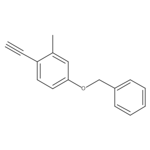 4-(Benzyloxy)-1-ethynyl-2-methylbenzene Structure