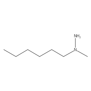 1-Hexyl-1-methylhydrazine结构式