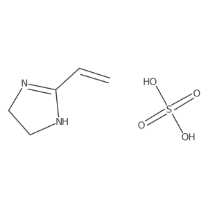 2-ethenyl-4,5-dihydro-1H-imidazole;sulfuric acid Structure