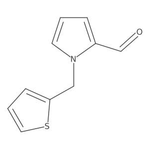 1-(thiophen-2-ylmethyl)-1H-pyrrole-2-carbaldehyde Structure