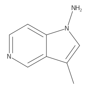 3-Methyl-pyrrolo[3,2-c]pyridin-1-ylamine Structure