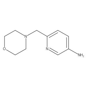 6-(Morpholinomethyl)pyridin-3-amine结构式