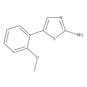 5-(2-Methoxyphenyl)thiazol-2-amine Structure