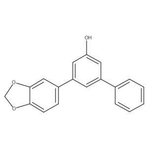 5-(1,3-Benzodioxol-5-yl)[1,1'-biphenyl]-3-ol Structure