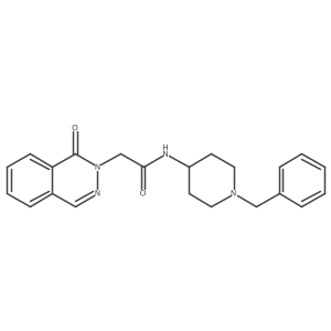 N-(1-benzylpiperidin-4-yl)-2-(1-oxophthalazin-2(1H)-yl)acetamide Structure