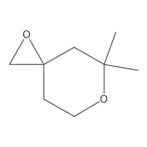 5,5-Dimethyl-1,6-dioxaspiro[2.5]octane结构式