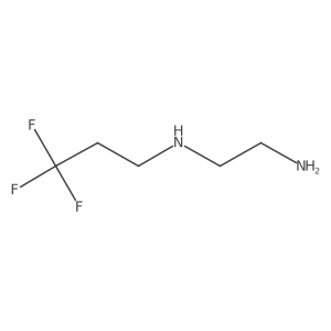 (2-Aminoethyl)(3,3,3-trifluoropropyl)amine结构式
