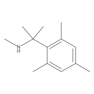 Methyl[2-(2,4,6-trimethylphenyl)propan-2-yl]amine结构式