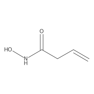 N-hydroxybut-3-enamide结构式