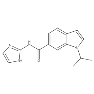 N-(1H-imidazol-2-yl)-1-(propan-2-yl)-1H-indole-6-carboxamide Structure