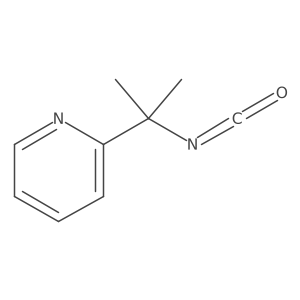 2-(2-Isocyanatopropan-2-yl)pyridine Structure