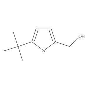 (5-(Tert-butyl)thiophen-2-yl)methanol结构式