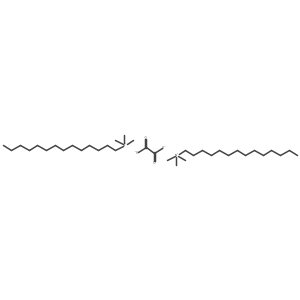 Tetradecyltrimethylammonium oxalate Structure