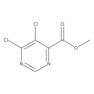Methyl 5,6-dichloropyrimidine-4-carboxylate Structure