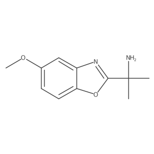 2-(5-Methoxy-1,3-benzoxazol-2-yl)propan-2-amine Structure
