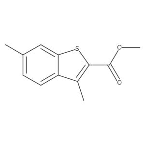 Methyl 3,6-dimethylbenzo[b]thiophene-2-carboxylate Structure