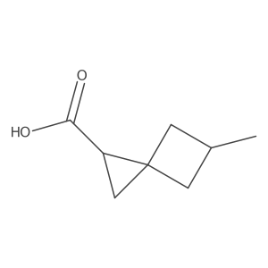 5-Methylspiro[2.3]hexane-1-carboxylic acid结构式