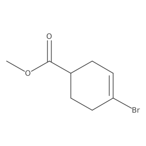 Methyl 4-bromocyclohex-3-ene-1-carboxylate Structure