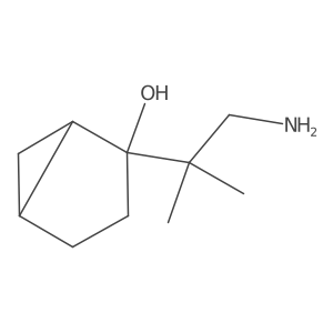 2-(1-Amino-2-methylpropan-2-yl)bicyclo[3.1.0]hexan-2-ol结构式