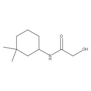 Acetamide, N-(3,3-dimethylcyclohexyl)-2-hydroxy-结构式